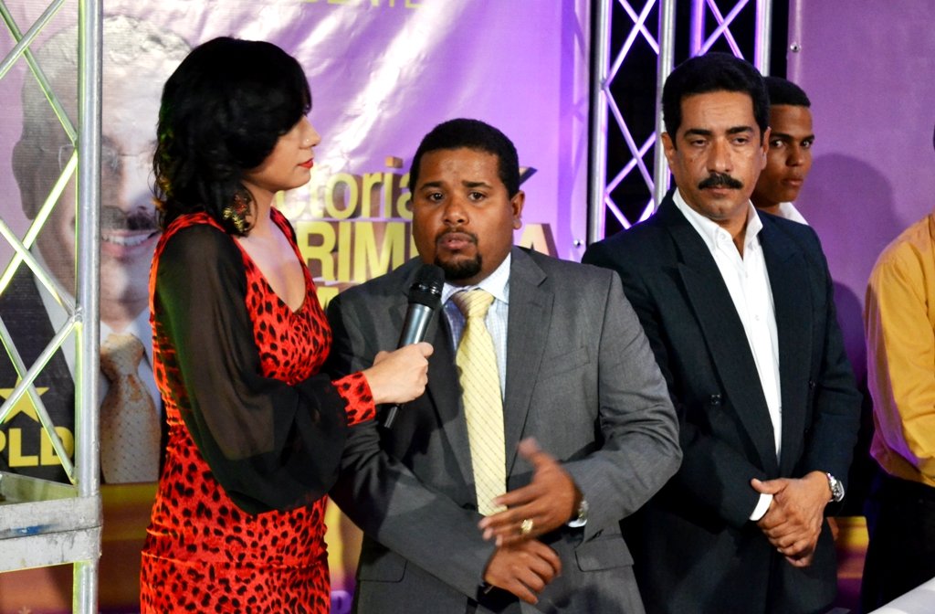 Johan Hernandez habla en Cierre de Campaña PLD Moca